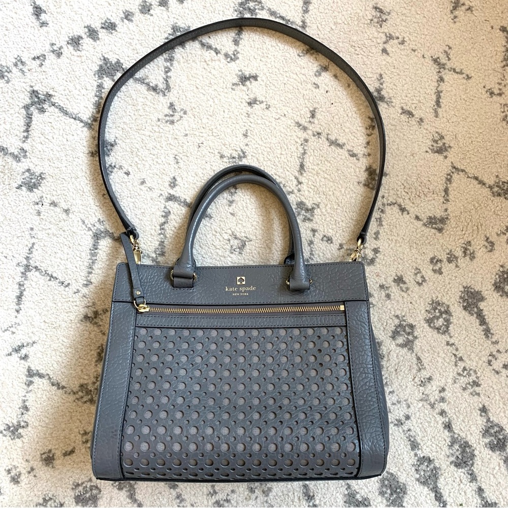 Kate Spade Gray Tote Bag